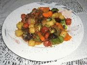 Ensalada agridulce con ranchera 